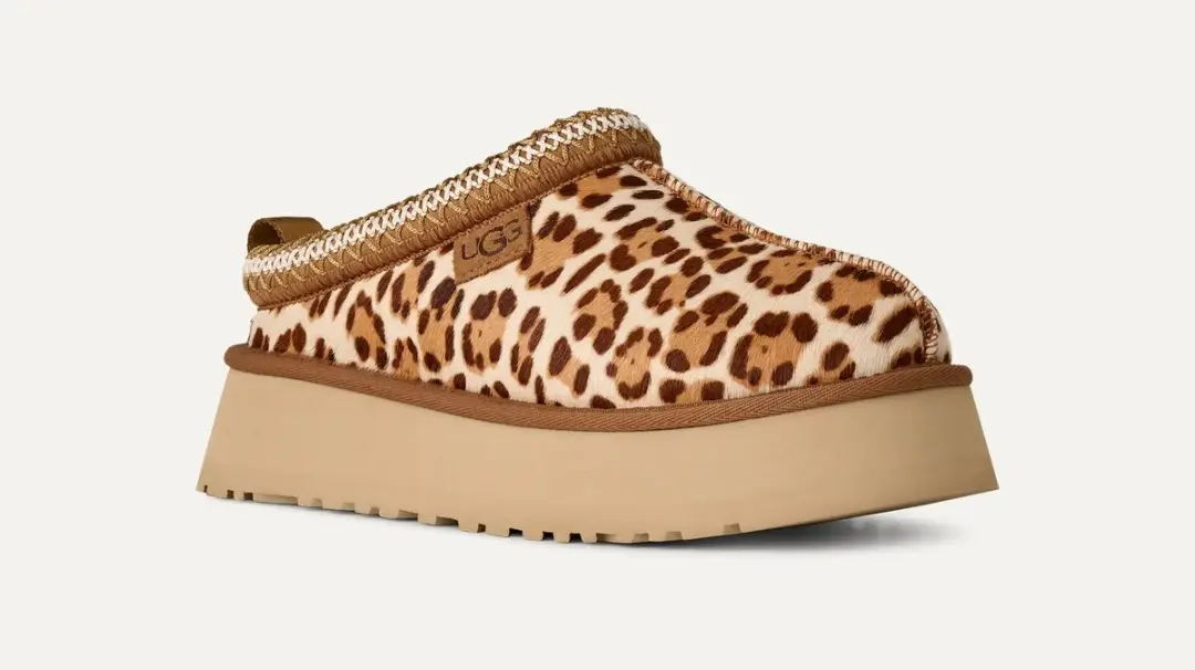 UGG Tazz Plains Slipper Felicity Leopard Jasmine - 41 - afbeelding 3 van 6