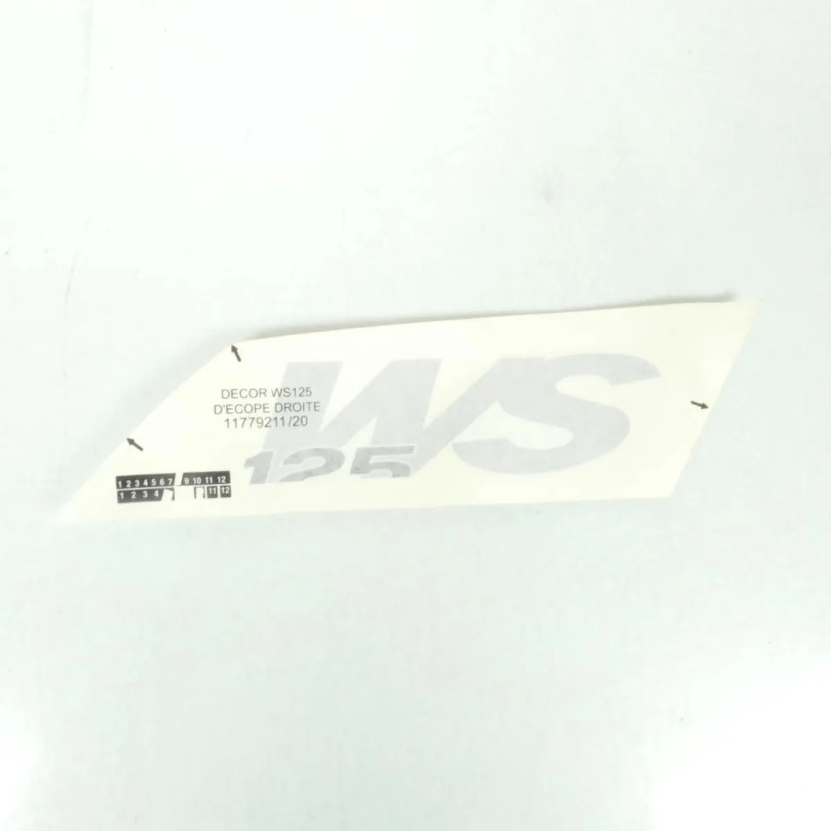 Peugeot 125 Satelis Compressor Autocollant