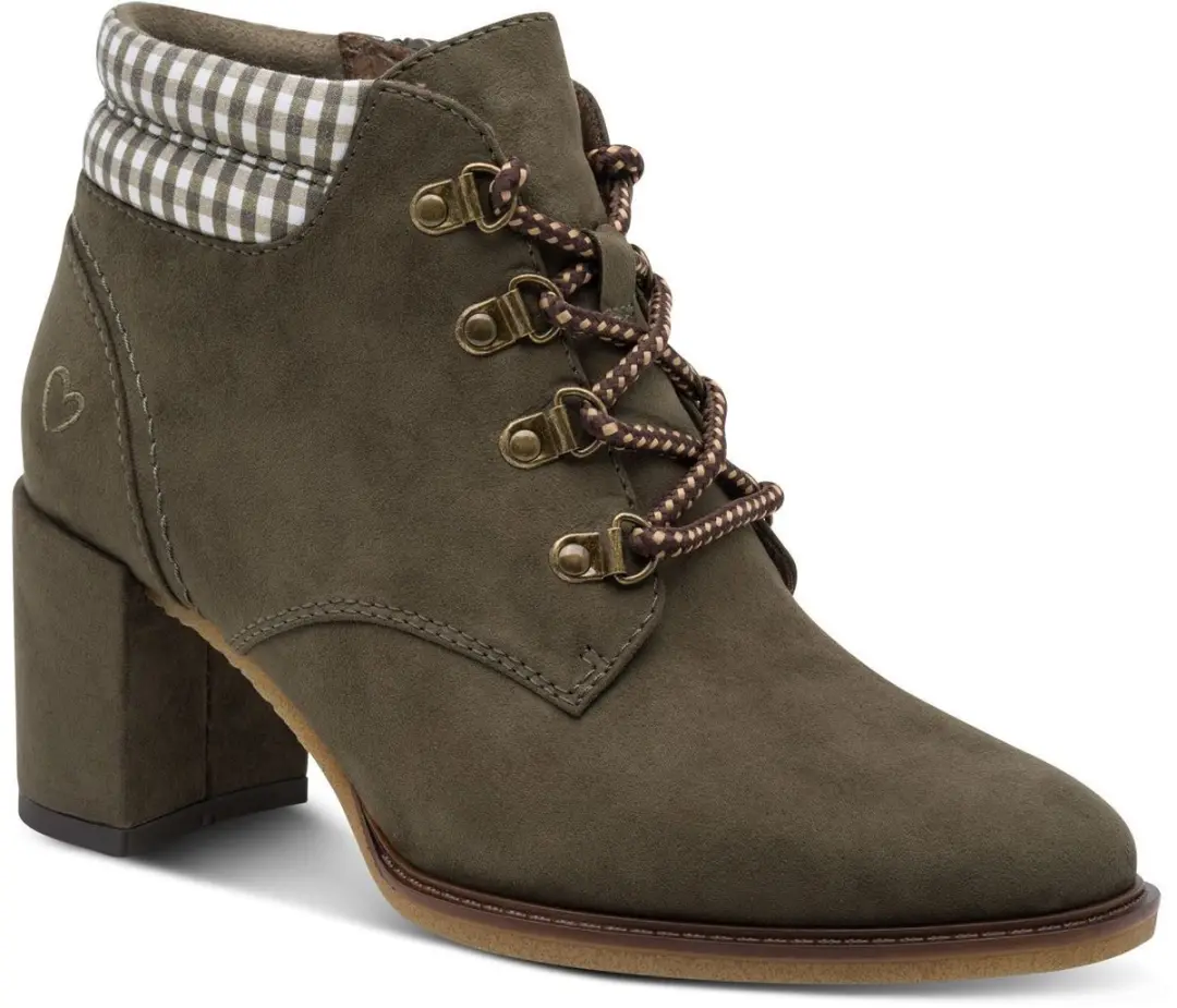 Marco Tozzi Dames Enkellaarsje 2-25111-47 726 F-breedte Maat: 39 EU