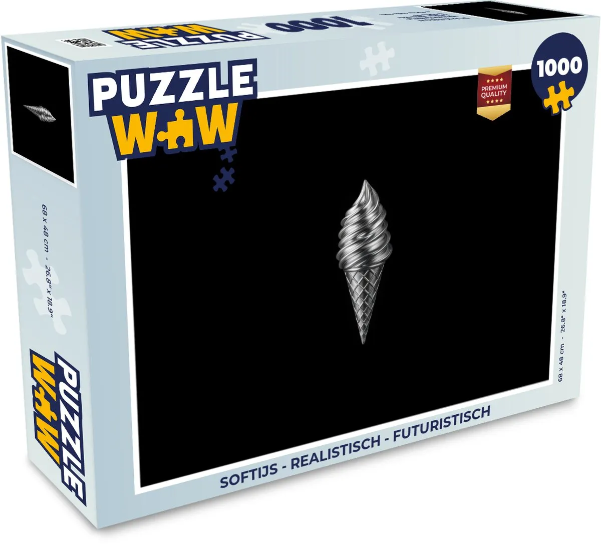 PuzzleWow Softijs Legpuzzel 1000 Stuks