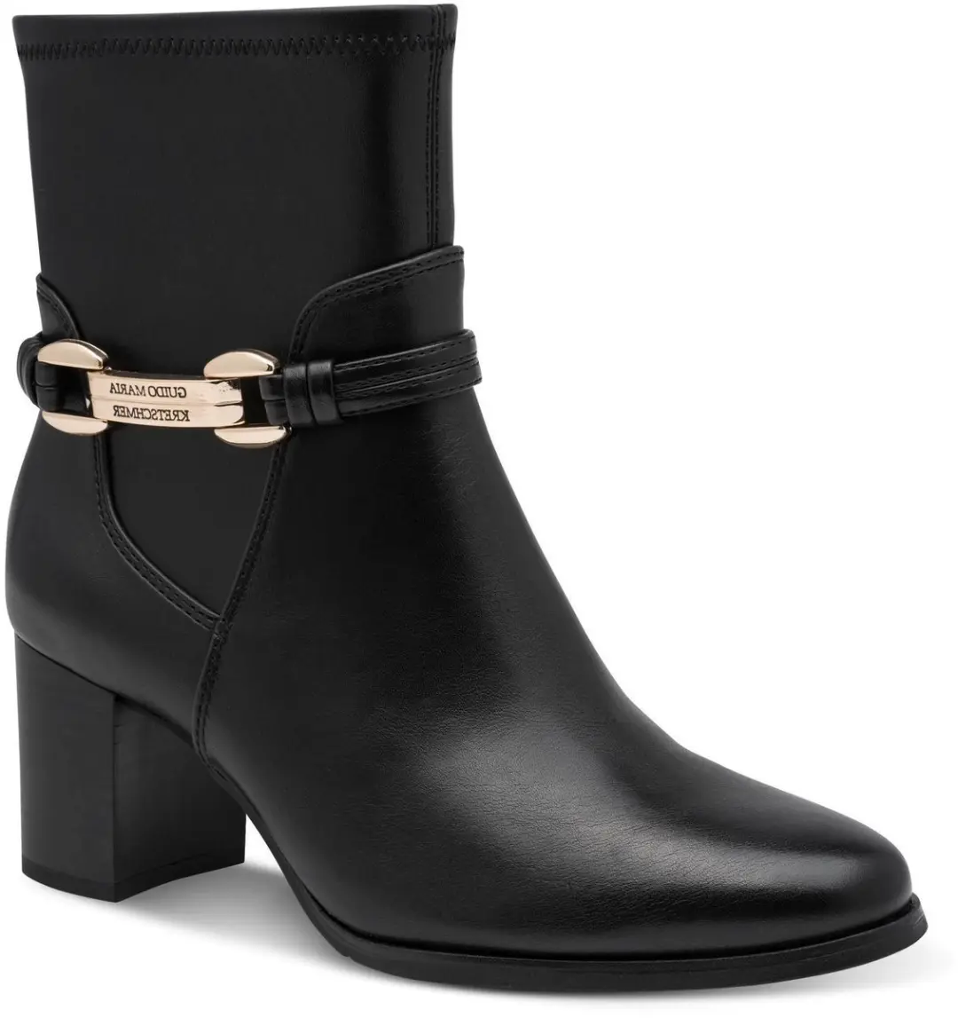 Marco Tozzi Dames Enkellaarsje 2-85308-47 001 F-breedte Maat: 40 EU