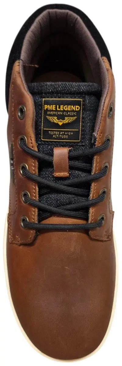PME Legend Porter MS-10 Veterschoenen - Cognac - Maat 46 - afbeelding 2 van 6