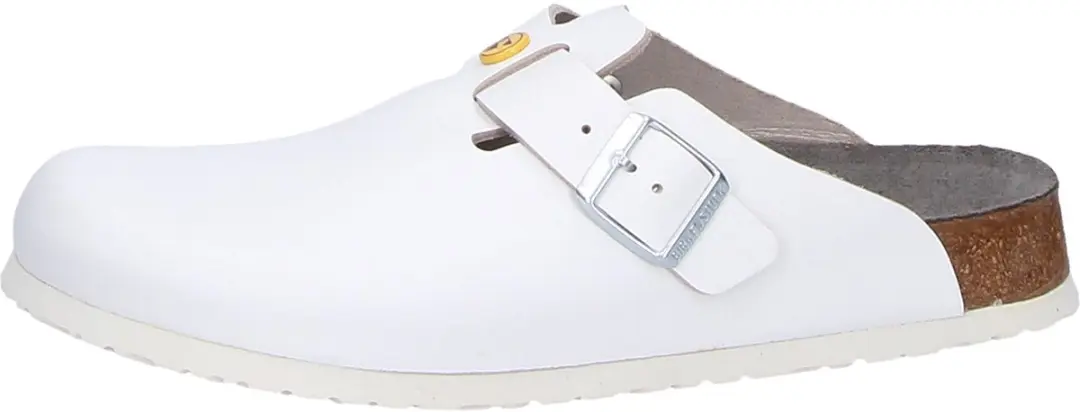 Birkenstock Heren Boston ESD Muil 54273 - Wit - afbeelding 3 van 6