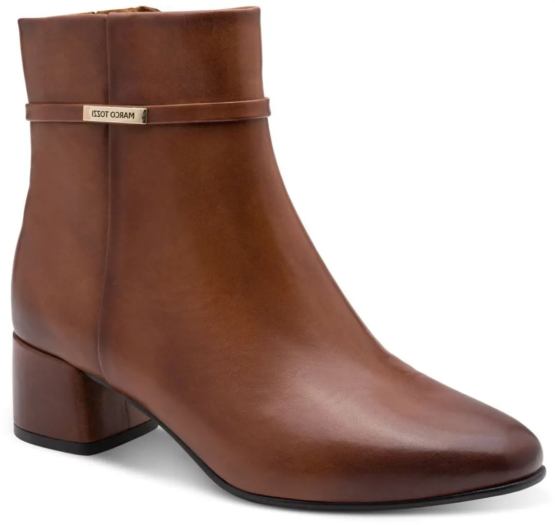 Marco Tozzi Dames Enkellaarsje 2-25378-47 305 F-breedte Maat: 36 EU