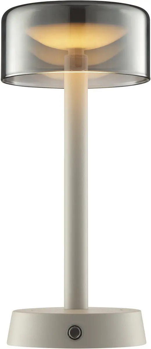 BRILLIANT Razor LED-tafellamp met oplaadbare batterij, 260 lm, 2700 K, 26 x 12 c