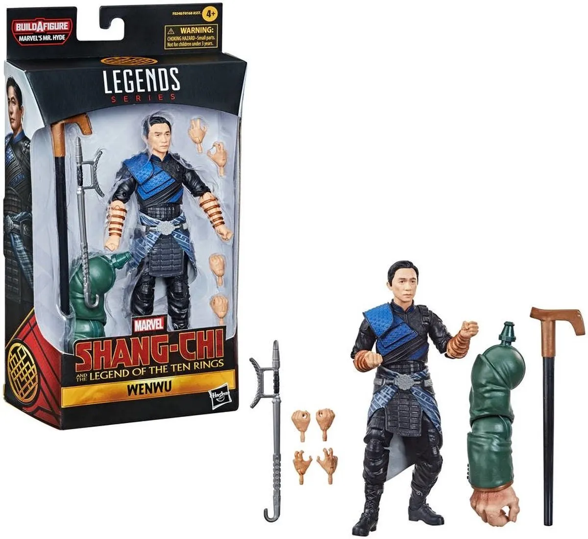 Marvel Shang Chi Legends Wenwu Actiefiguur F02485X0 - Wenwu