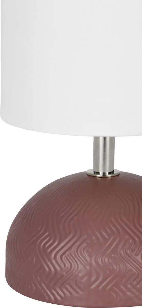 Eglo Romanoro Tafellamp E14 - 19,5 cm - Roze/Wit - afbeelding 2 van 6