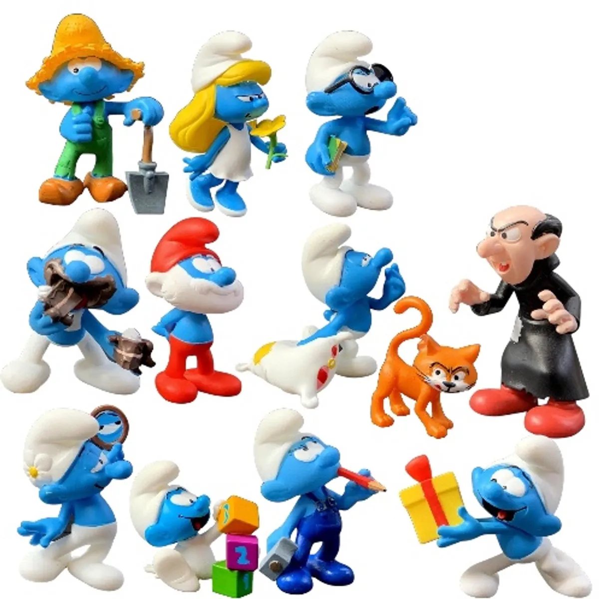 De Smurfen Speelset 12 Figuren