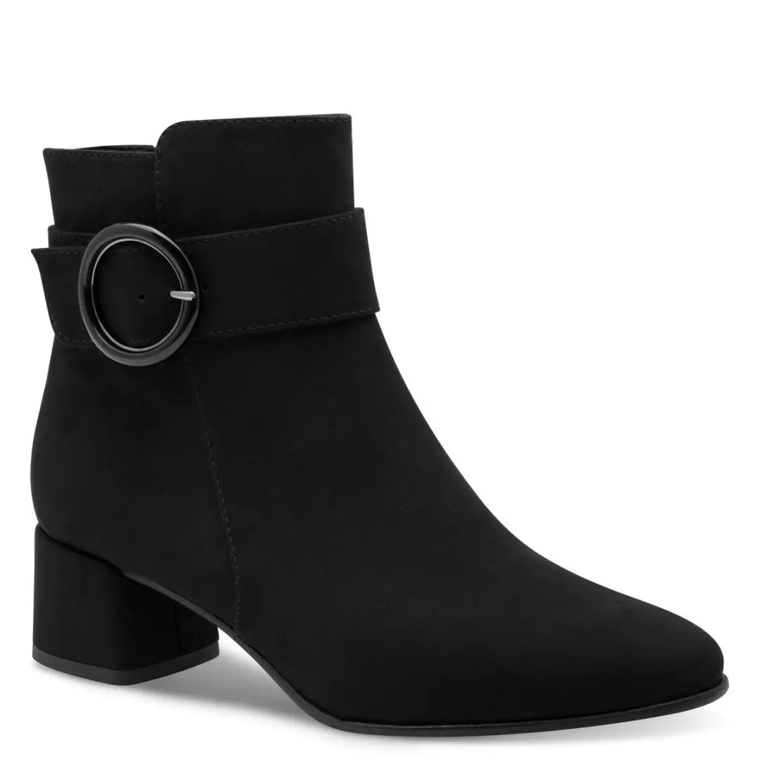 Marco Tozzi Dames Enkellaarsje 2-25328-45 001 F-breedte Maat: 36 EU
