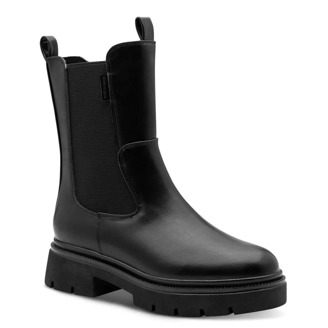 Marco Tozzi Dames Chelseaboot 2-25406-47 001 F-breedte Maat: 41 EU