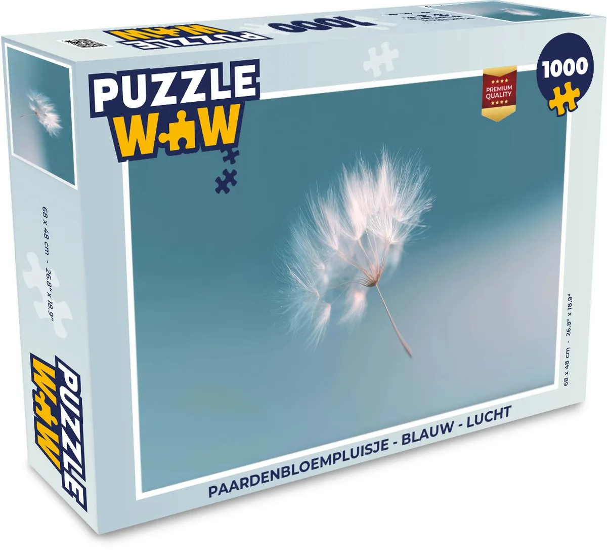 PuzzleWow Paardenbloempluisje 1000 Stuks
