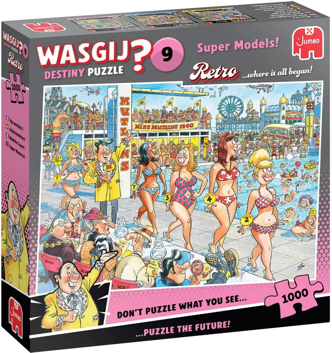 Jumbo Wasgij Retro Destiny 9 Puzzel 1000 Stuks - Meerkleurig