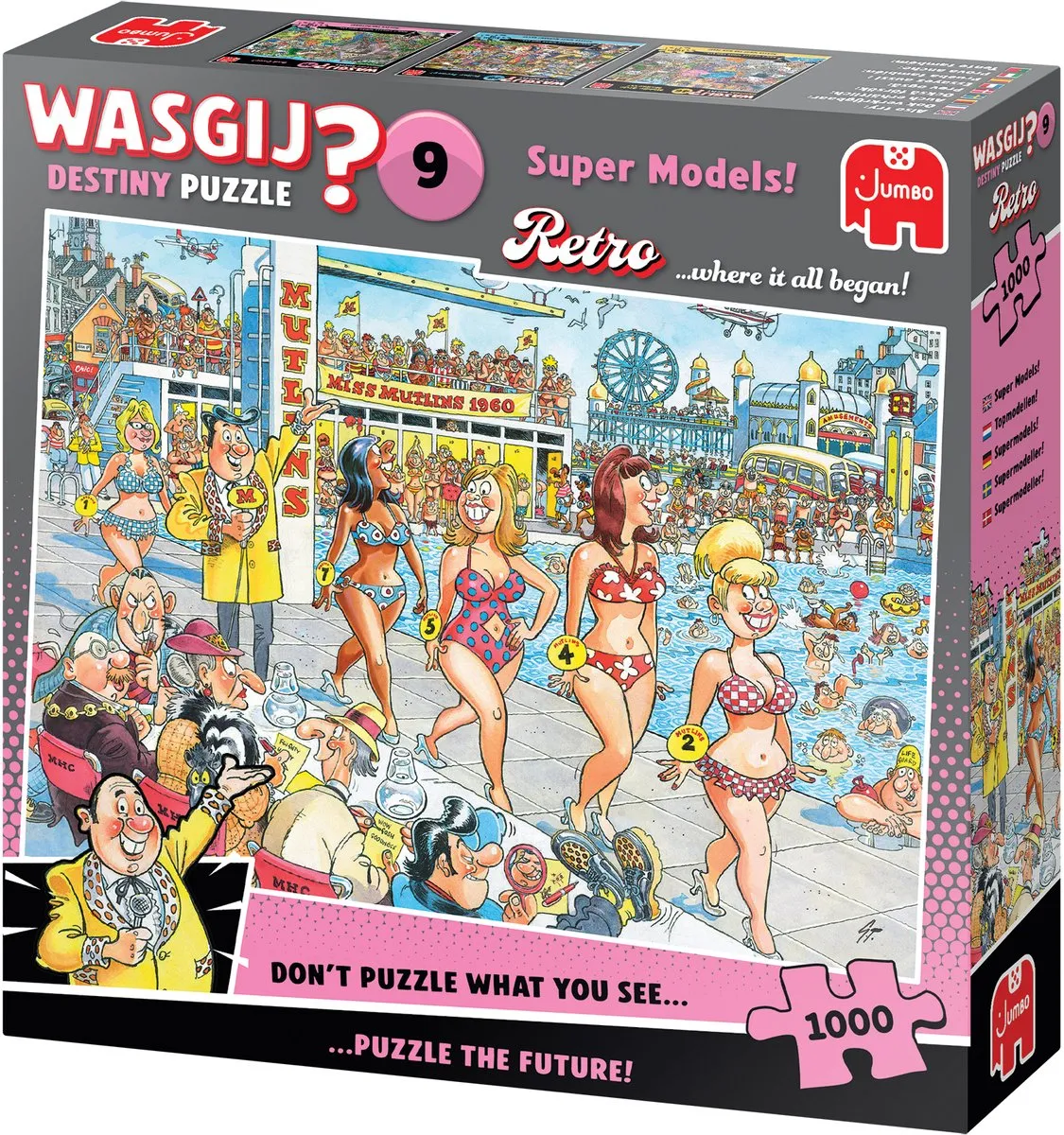 Jumbo Wasgij Retro Destiny 9 Puzzel 1000 Stuks - Meerkleurig
