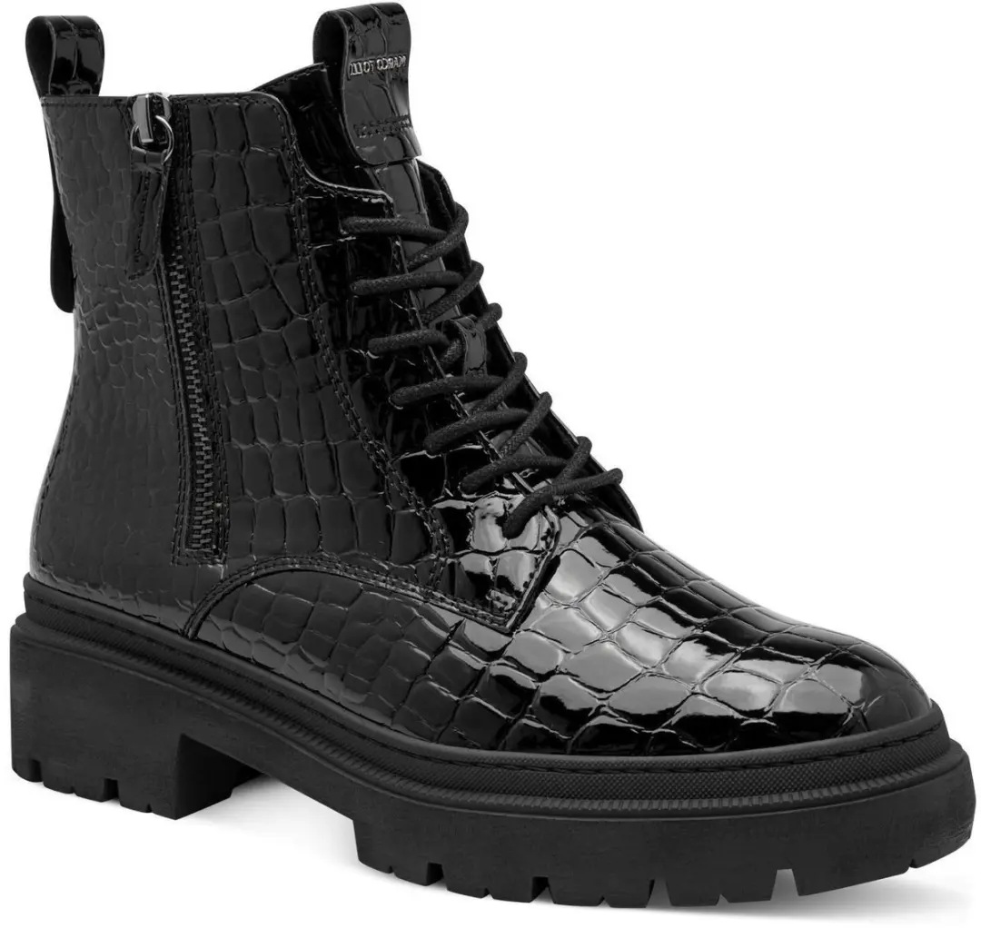 Marco Tozzi Dames Enkellaarsje 2-25260-47 068 F-breedte Maat: 40 EU