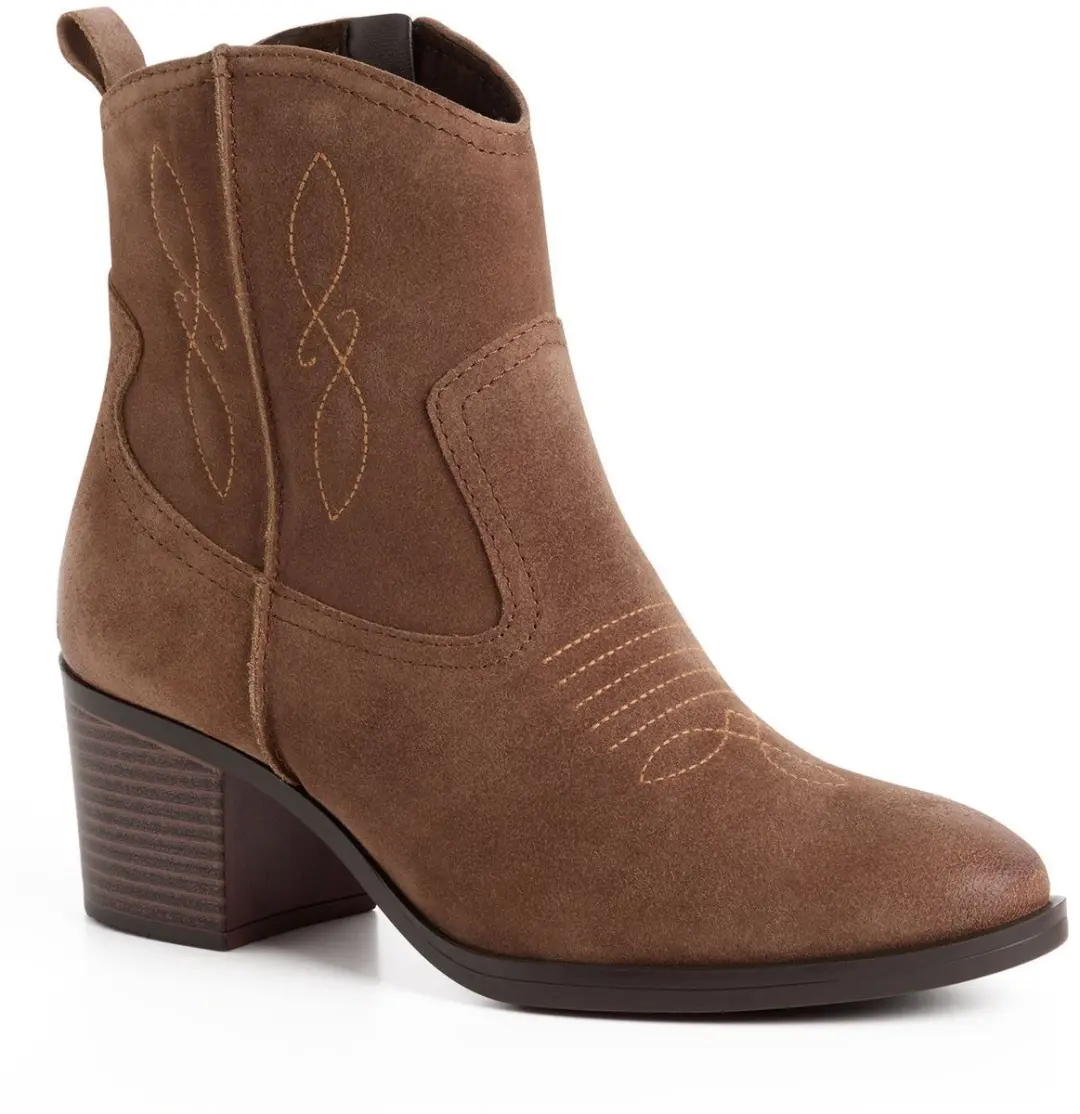 Marco Tozzi Dames Enkellaarsje 2-25386-47 358 F-breedte Maat: 40 EU