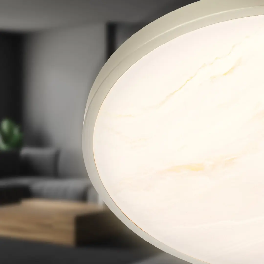 Briloner Competo LED Plafondlamp 33cm - Mat Nikkel - afbeelding 3 van 6