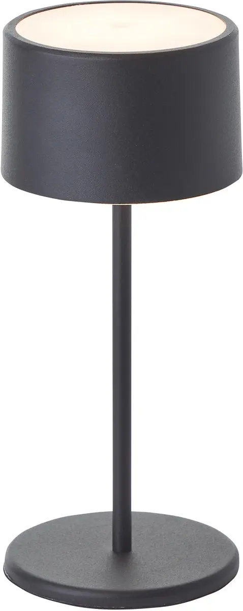 Brilliant Helio LED-tafellamp - 210lm - 3000K - Zwart - afbeelding 3 van 6