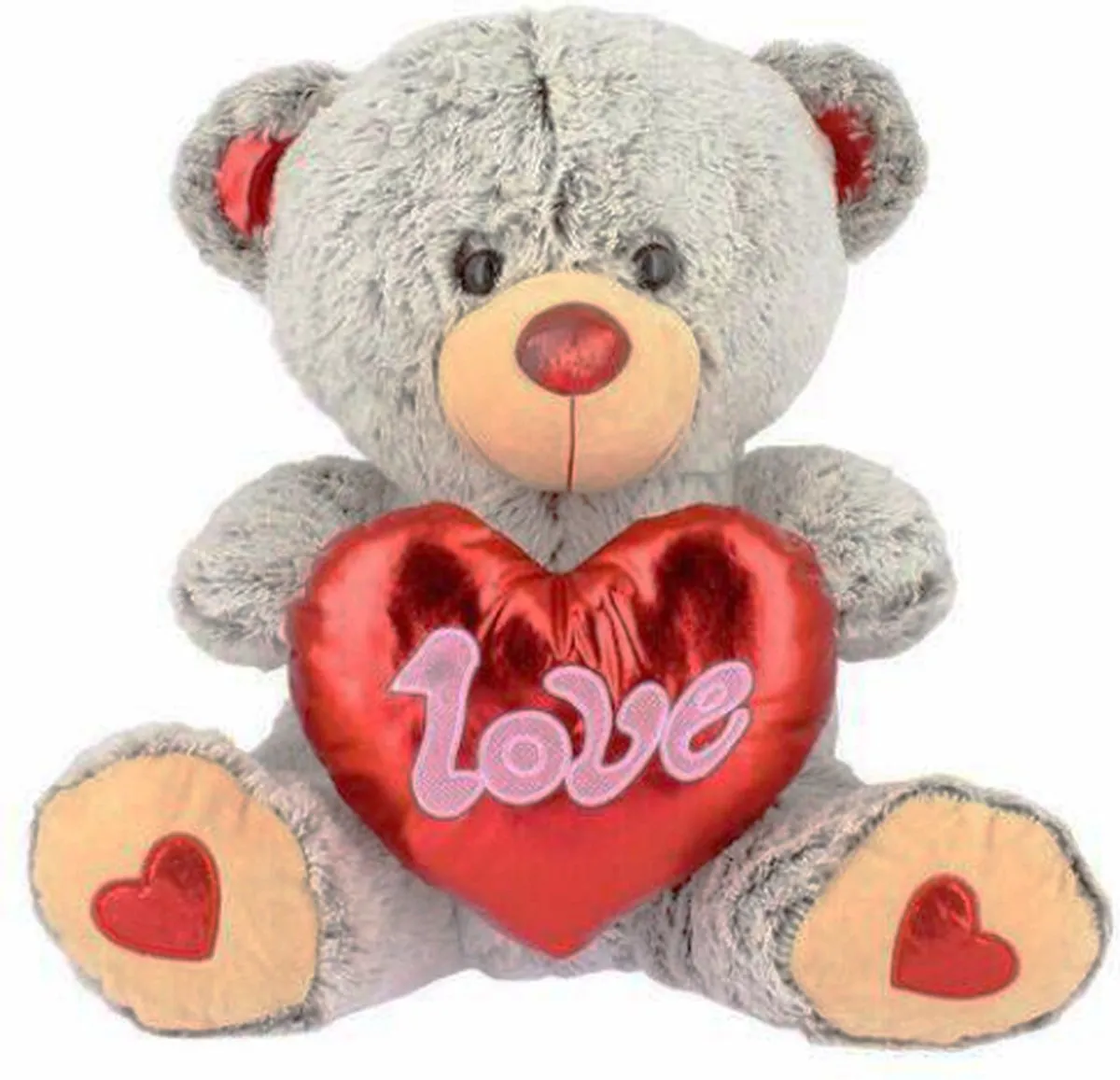 Topknuffels Teddybeer Love Pluche 22cm