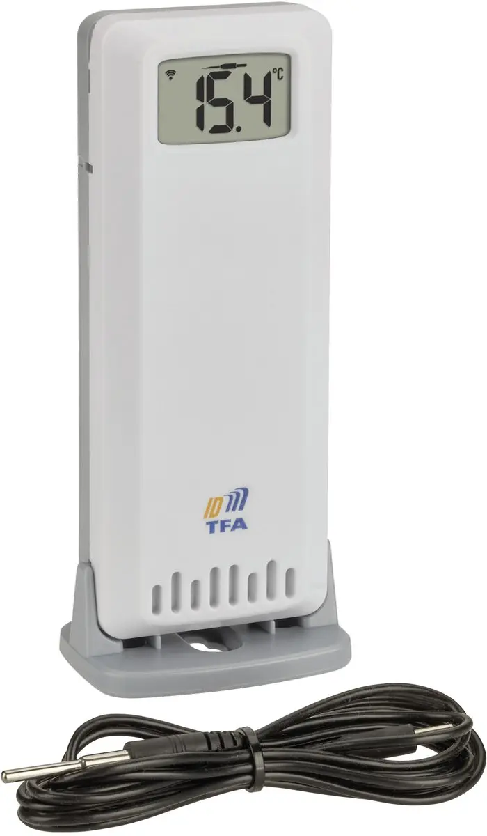 TFA Dostmann TFA.me Starter Set WLAN Gateway ID-01 - 3 Sensoren Wit - afbeelding 6 van 6