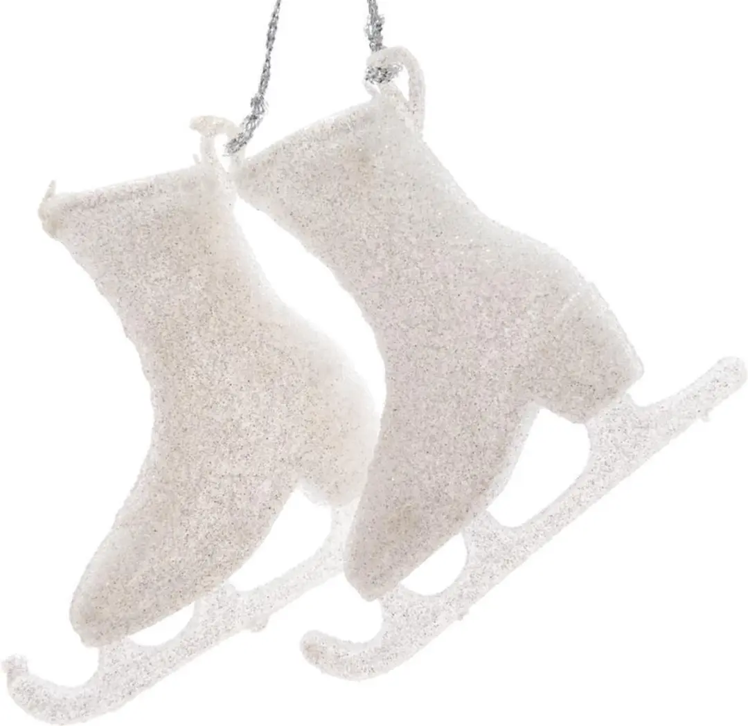 Schaats plc hang h8 cm winterwit 2st