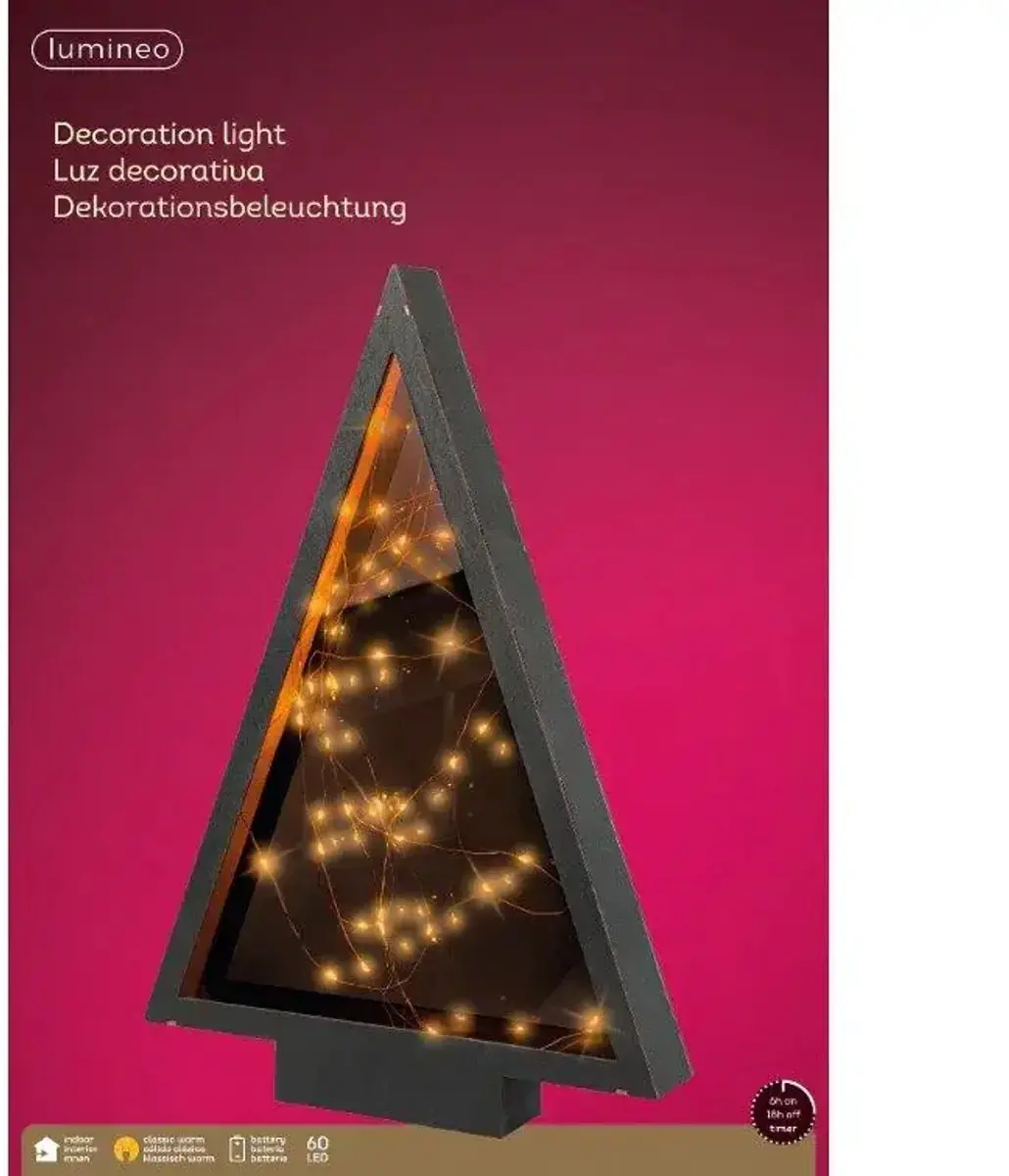 Lumineo MicroLED L5B33H47C - 60 Lichtpunten Warm Wit - afbeelding 2 van 2