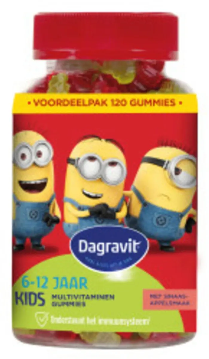 Dagravit Kids-Xtra Vitaminions Multivitaminen 6-12 jaar