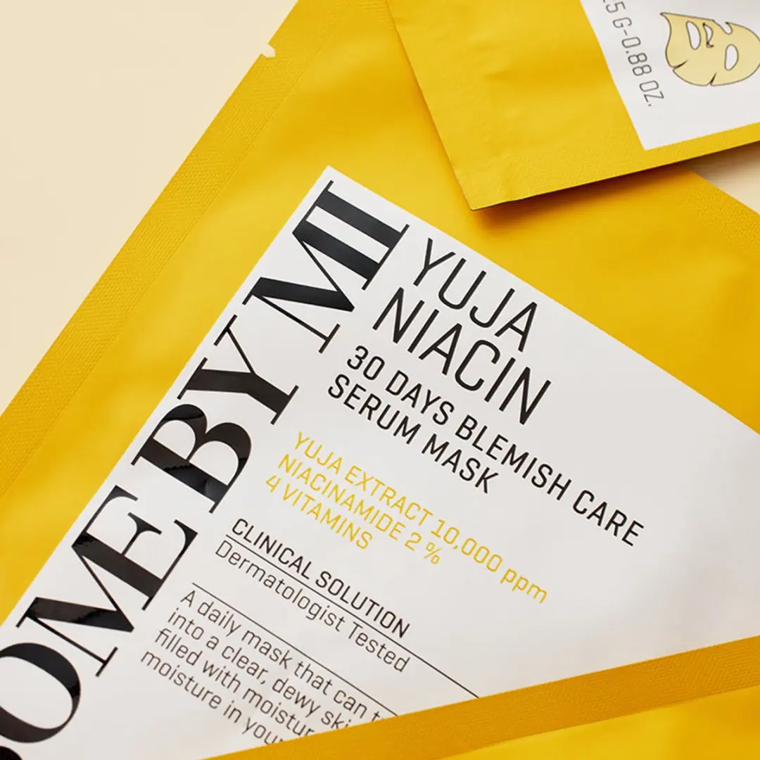 SOME BY MI Yuja Niacin Blemish Care Serum Mask 25g