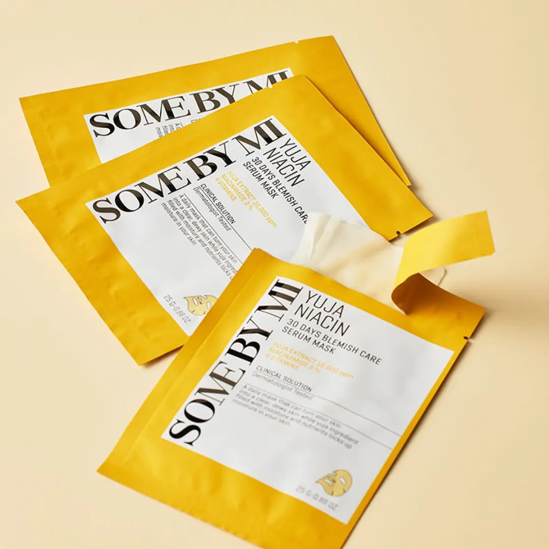 SOME BY MI Yuja Niacin Blemish Care Serum Mask 25g