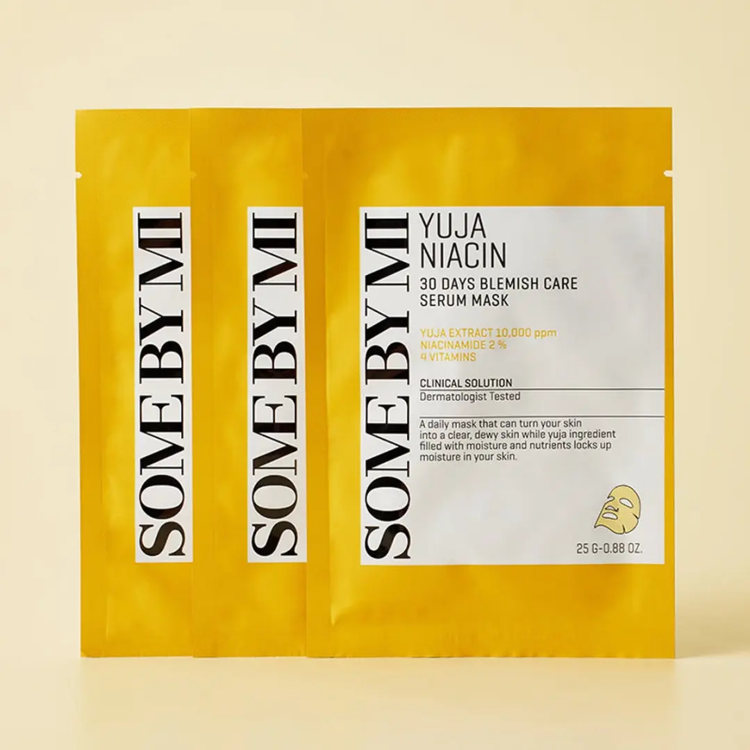 SOME BY MI Yuja Niacin Blemish Care Serum Mask 25g