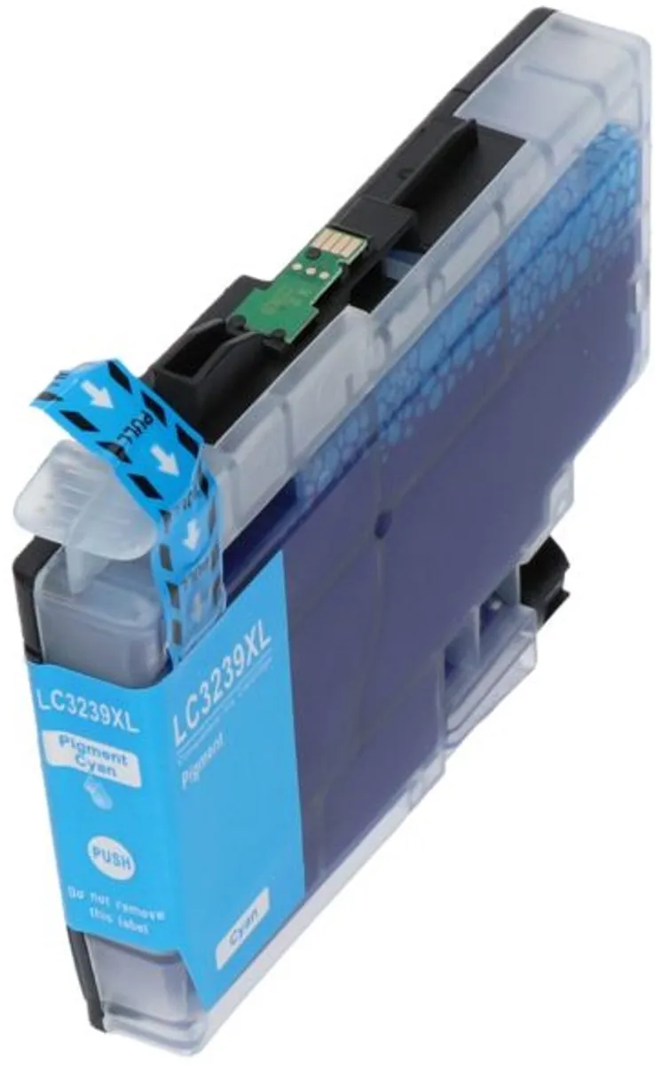 PrintAbout LC-3237C Inktcartridge Cyaan - o.a. Brother DCP J135W