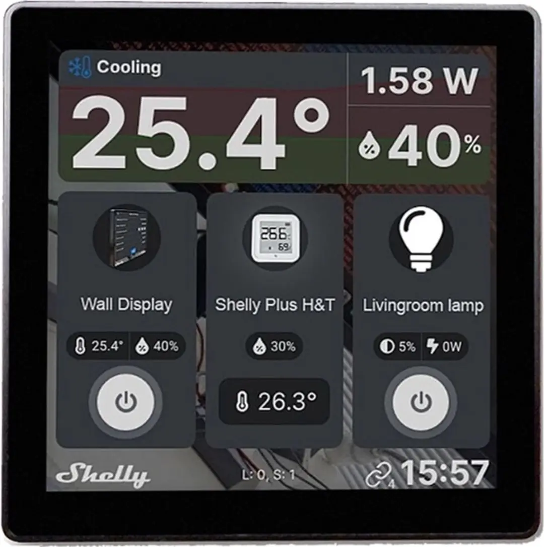 Shelly 302-3545 Wanddisplay Android WLAN