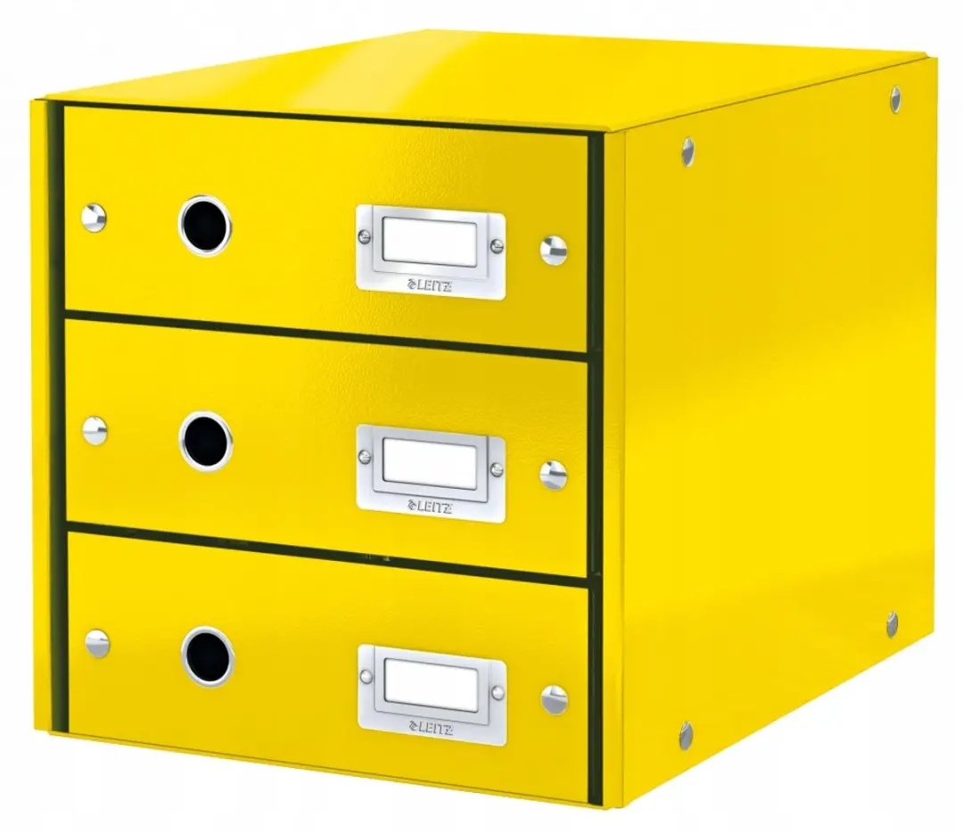 Leitz Click&Store Wow Opbergbox met 3 Laden