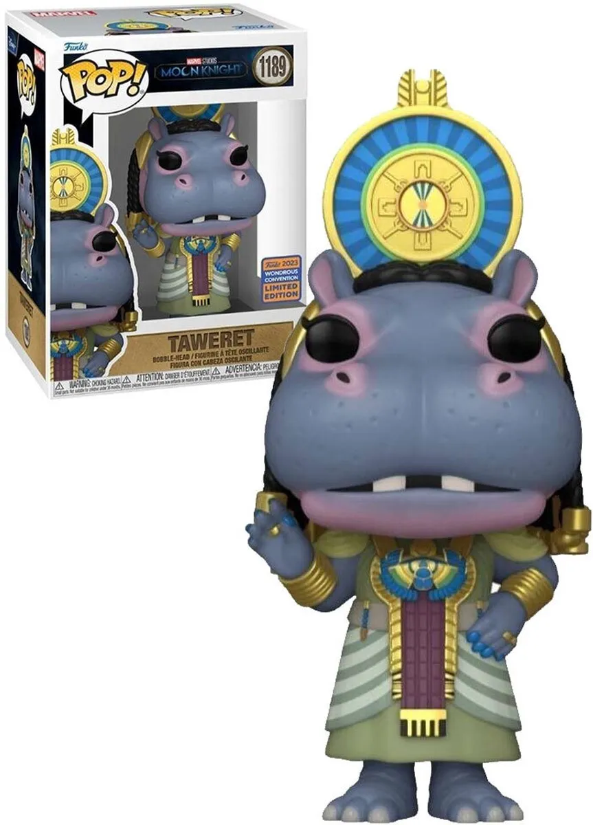 Marvel Funko Pop! Taweret - Moonknight Figuur 70274 - 9cm - Multicolor