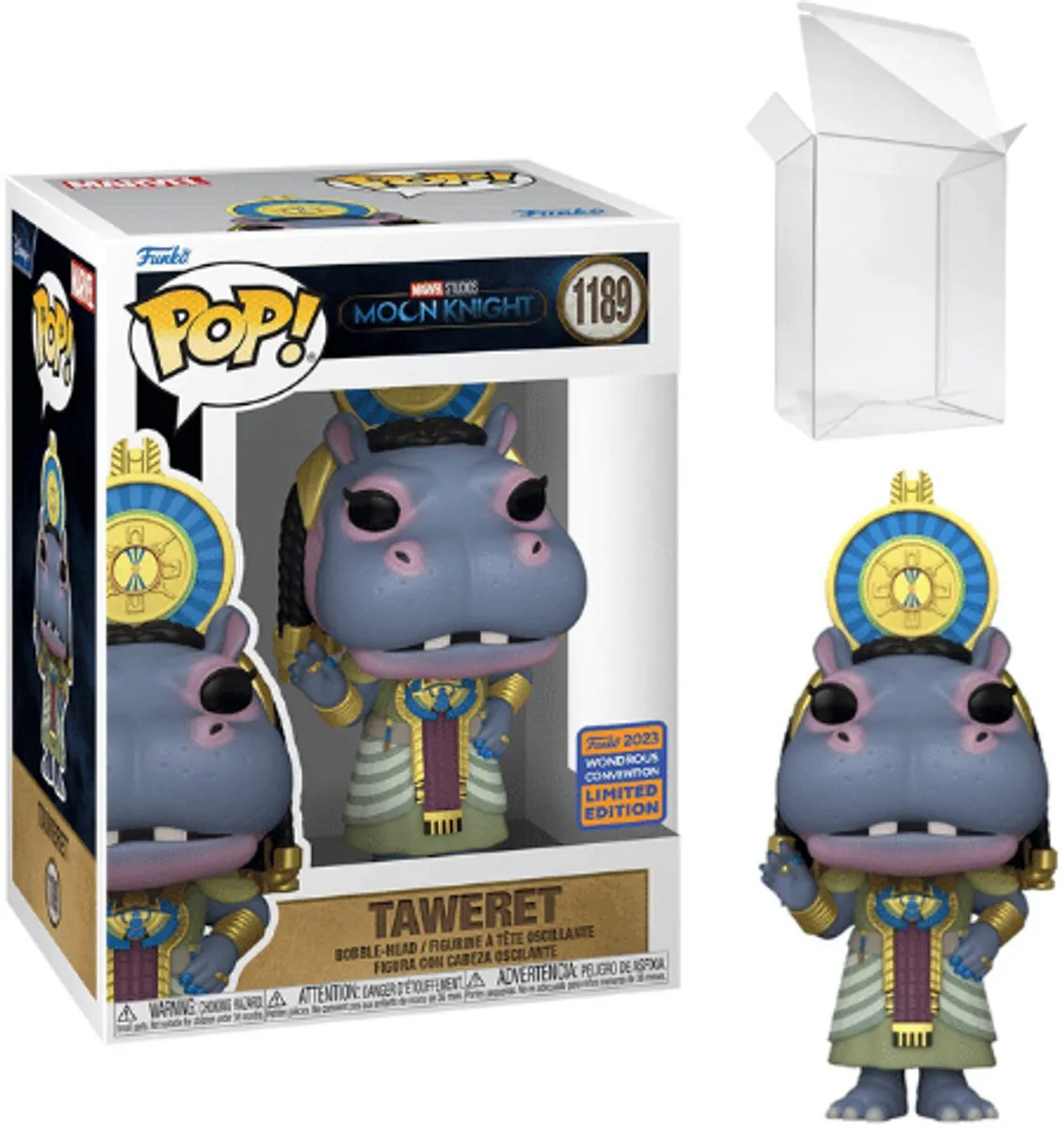 Marvel Funko Pop! Taweret - Moonknight Figuur 70274 - 9cm - Multicolor