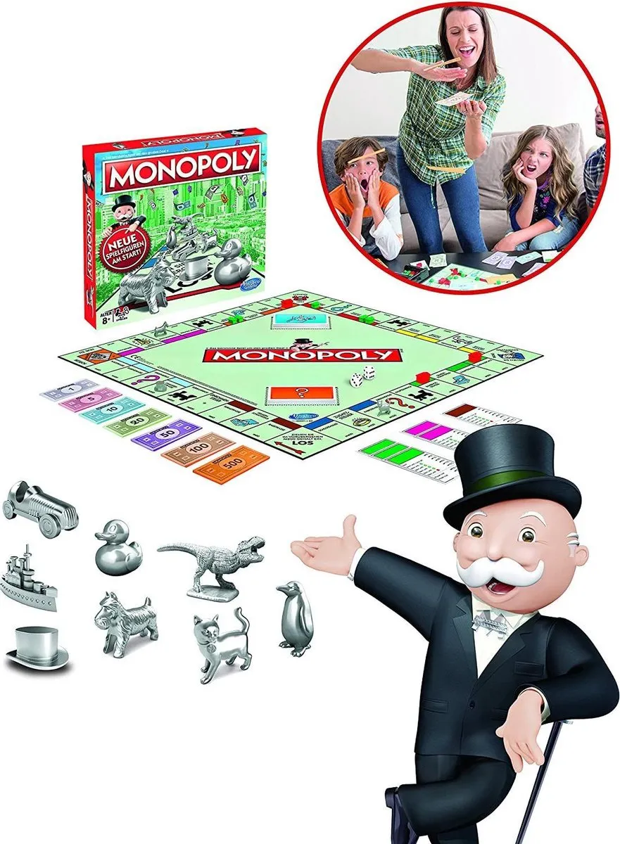 Monopoly Classic Bordspel - 2-6 Spelers