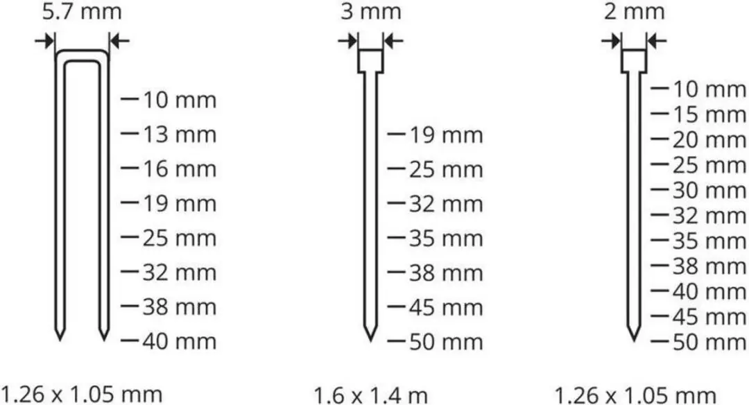Güde Pneumatische Tacker Set 40221 - 350 Stuks
