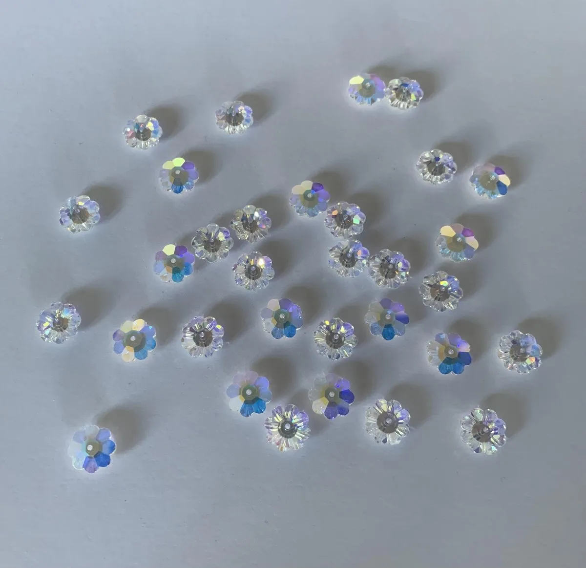 Swarovski Margarita Crystal AB Kralen 12mm - 10 Stuks
