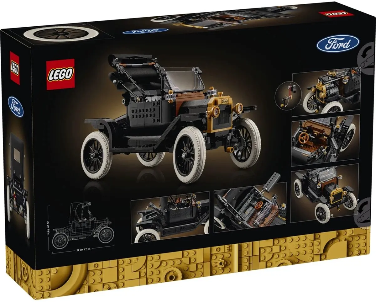 LEGO Icons Ford Model T 11376 - 1060 Stukken - Multicolor