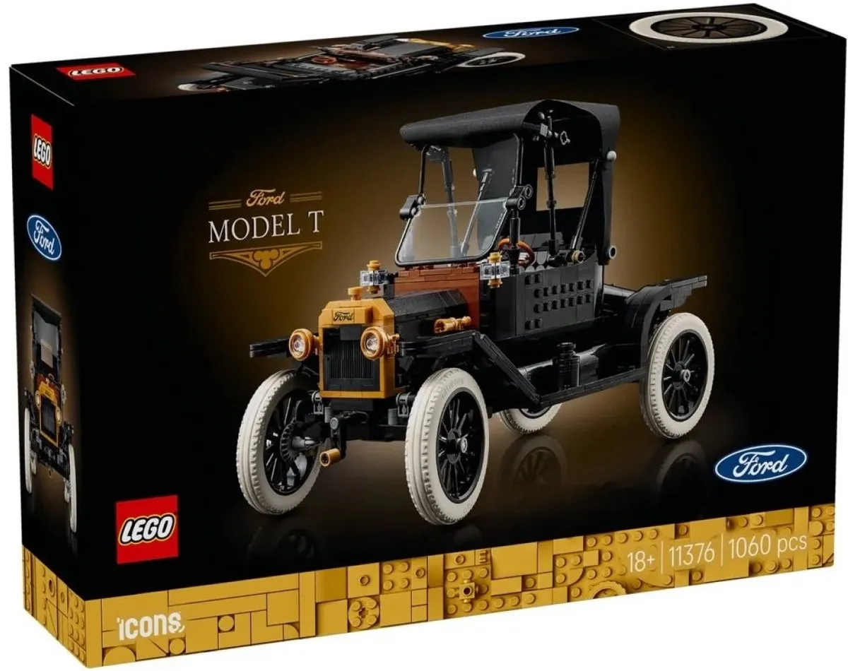 LEGO Icons Ford Model T 11376 - 1060 Stukken - Multicolor - afbeelding 6 van 6