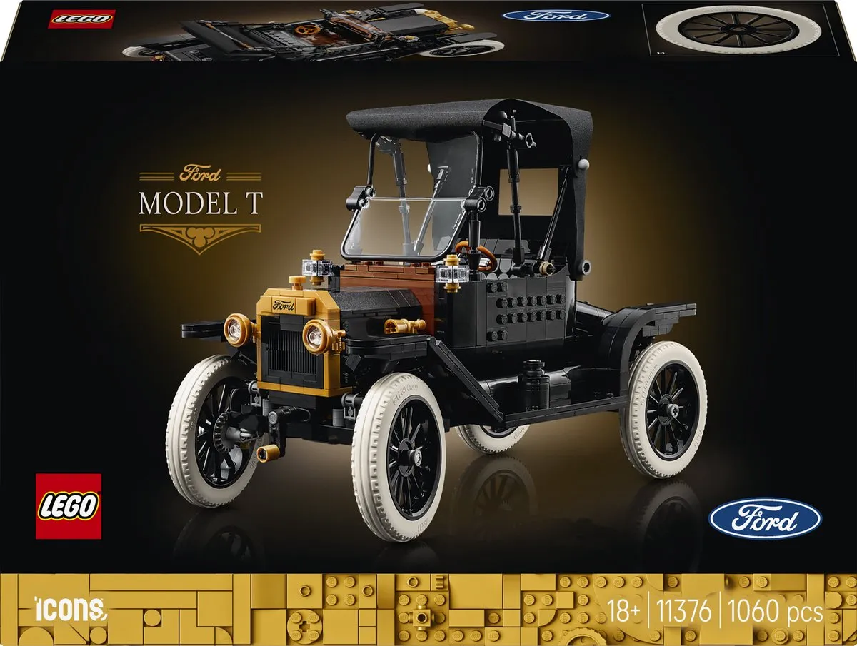 LEGO Icons Ford Model T 11376 - 1060 Stukken - Multicolor