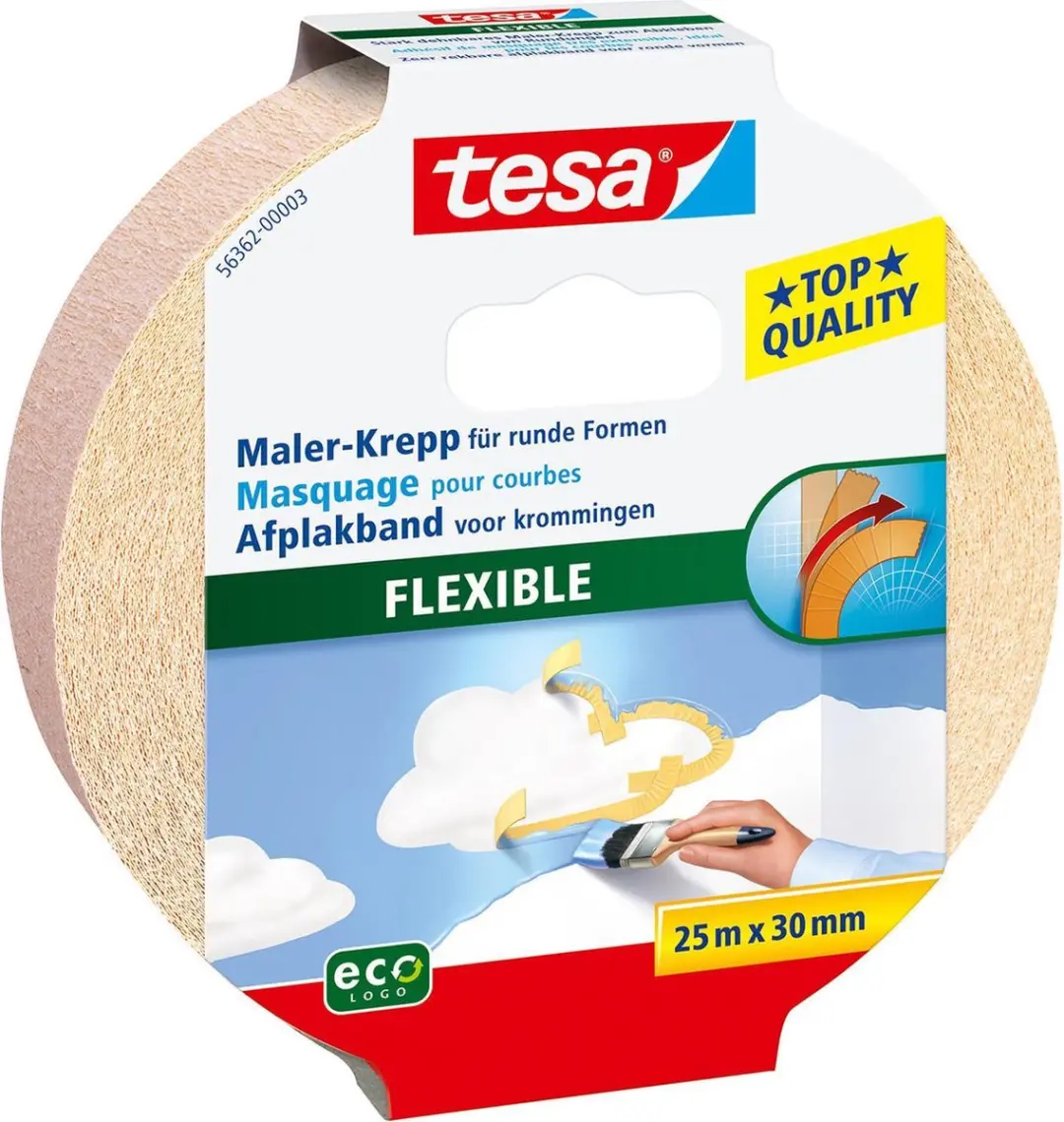 Tesa Maskingtape 25mx30mm VOORDEEL VERPAKKING