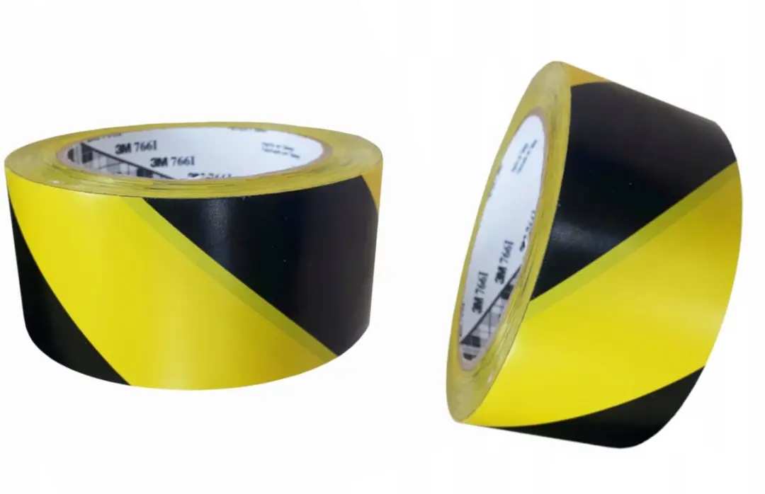 3M 766 Veiligheidstape Geel-Zwart 50mm x 33m