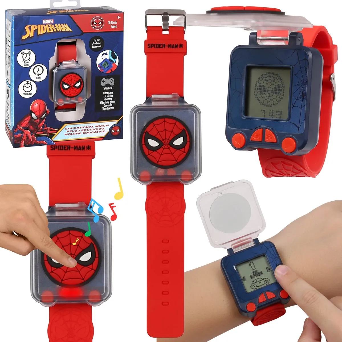 Marvel Spider-Man Educatief Horloge