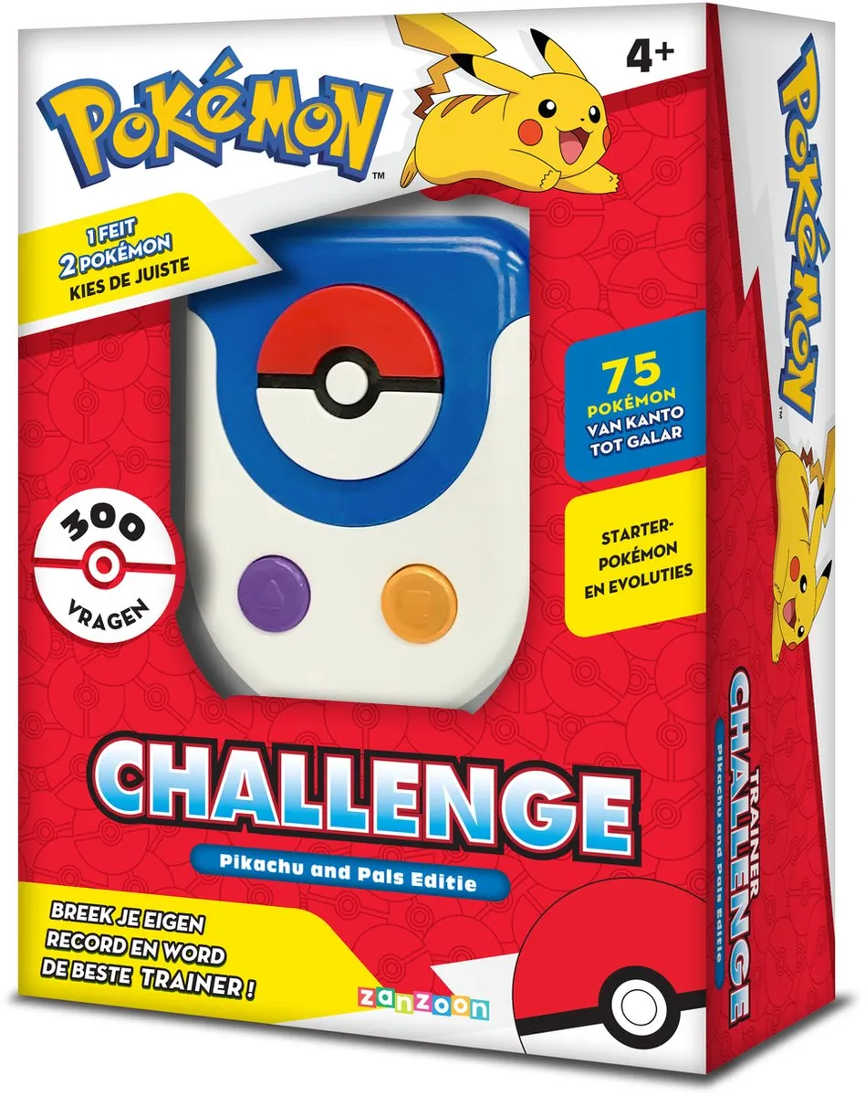 Pokémon Trainer Challenge Raadspel