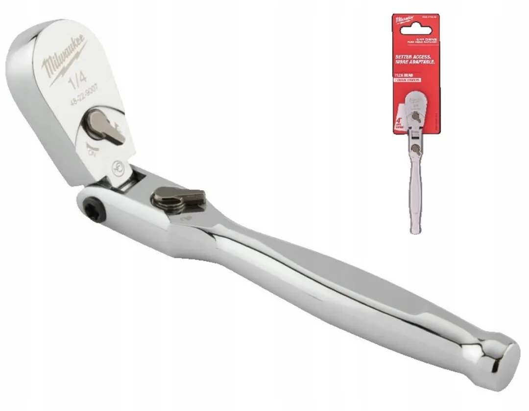 Milwaukee 4932478648 1/4" Ratelsleutel - Scharnierend - afbeelding 5 van 6