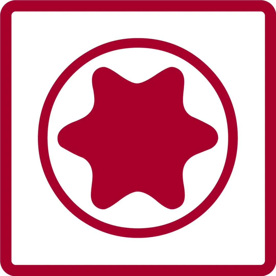 Gedore Red Dopsleutelschroevendraaierset 3/8" TX R58003002 - 10-delig - afbeelding 2 van 3