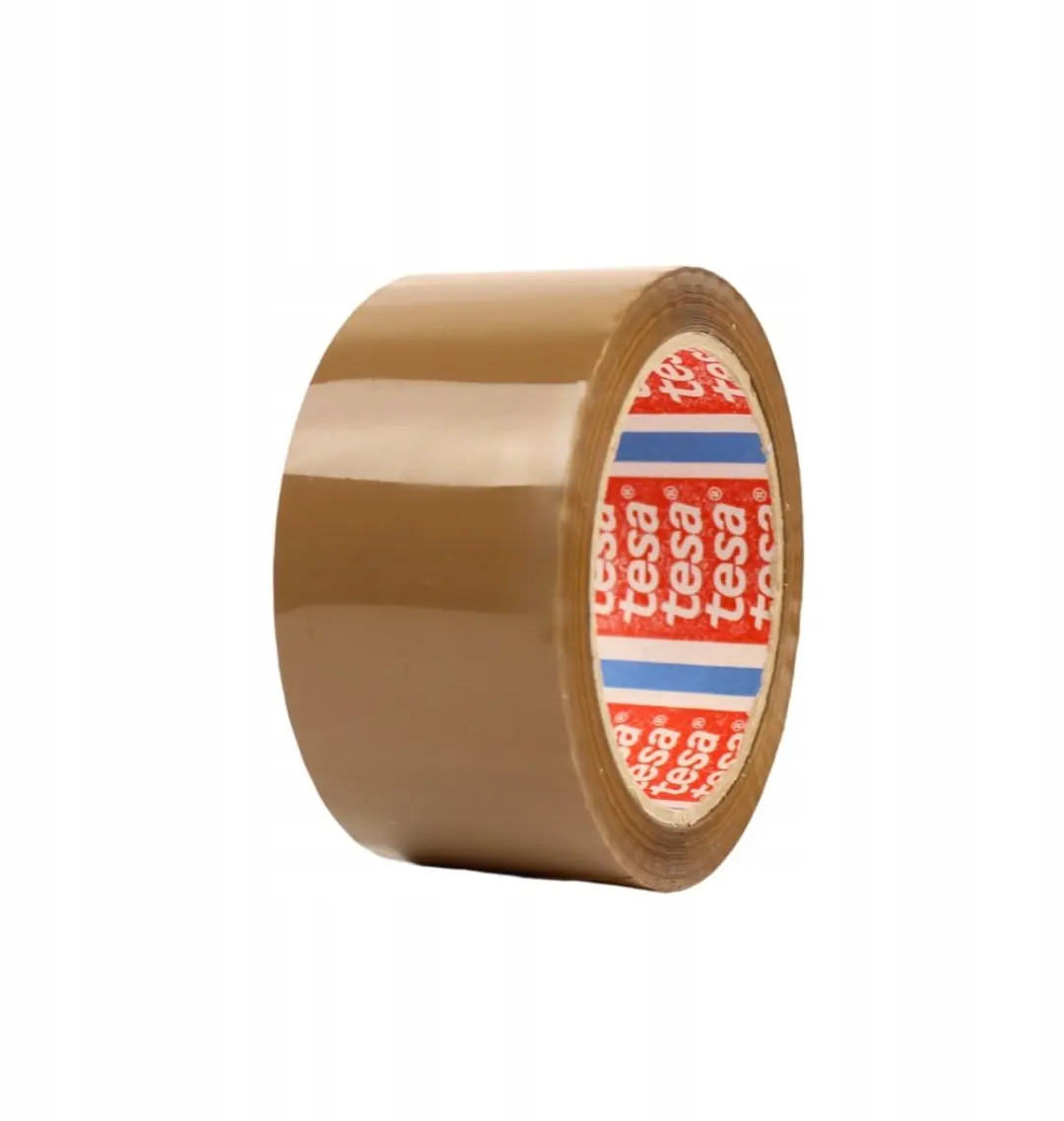 Tesa 60412 PET Pakkingtape 50mm x 66m Bruin