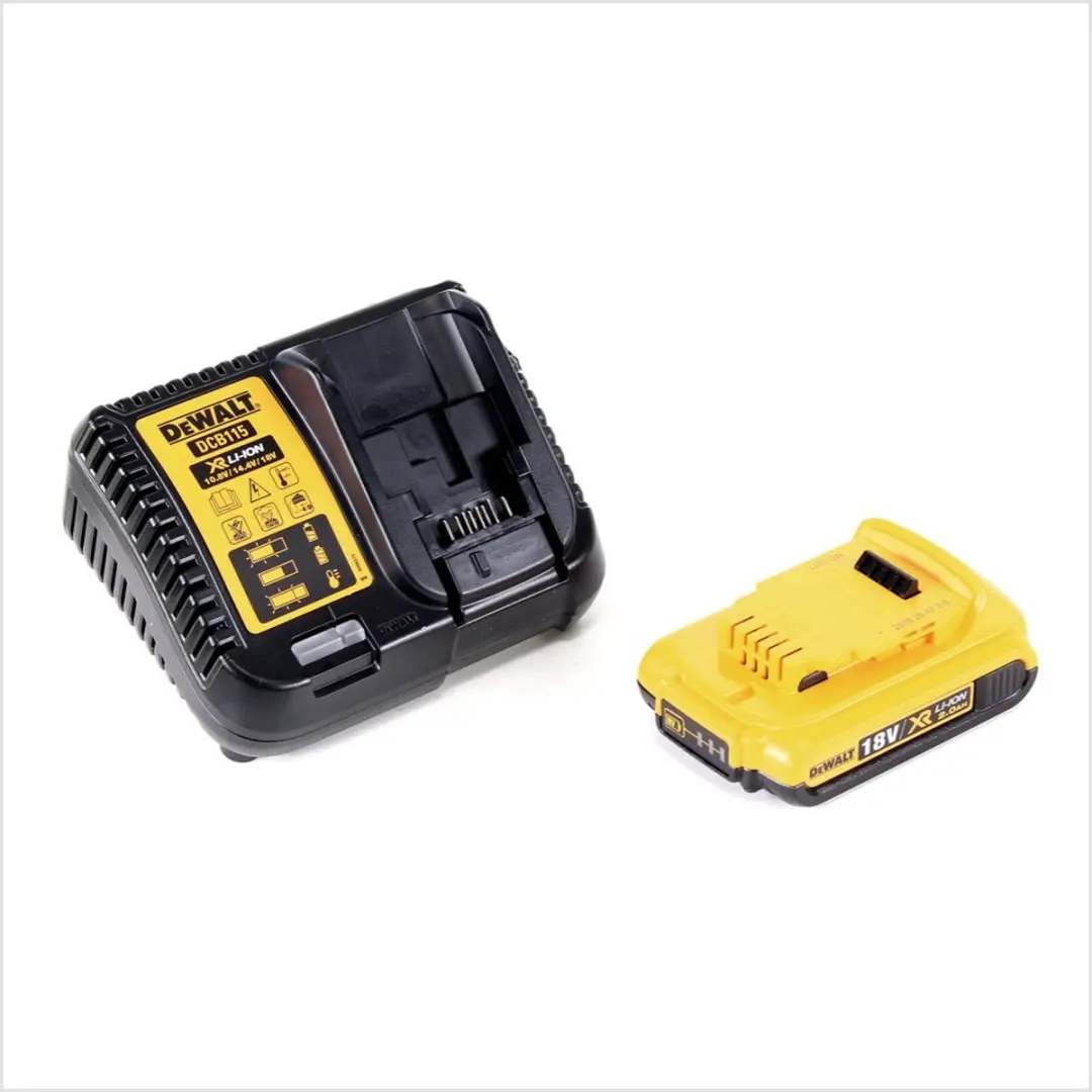 DeWalt DCP580D1 Accuschaafmachine 18V 82mm - met accu 2.0Ah & lader - afbeelding 5 van 6