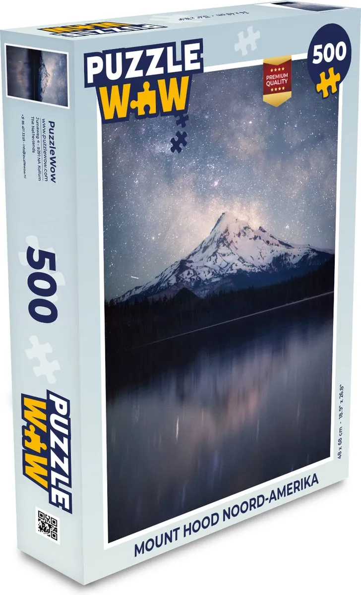 PuzzleWow Mount Hood Noord-Amerika Legpuzzel 500 Stuks