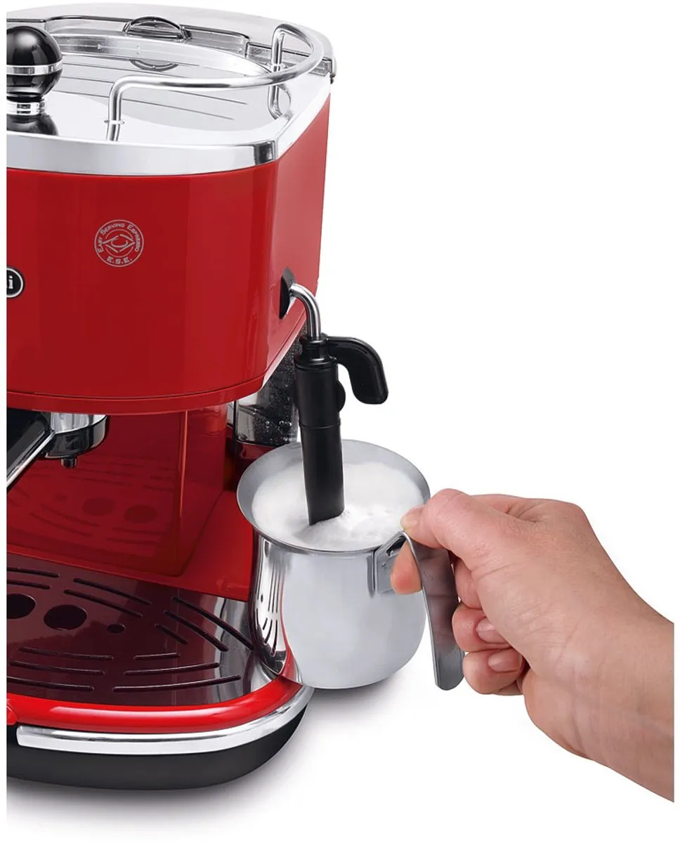 De'Longhi Icona Vintage ECOV311.R Espressomachine - Rood